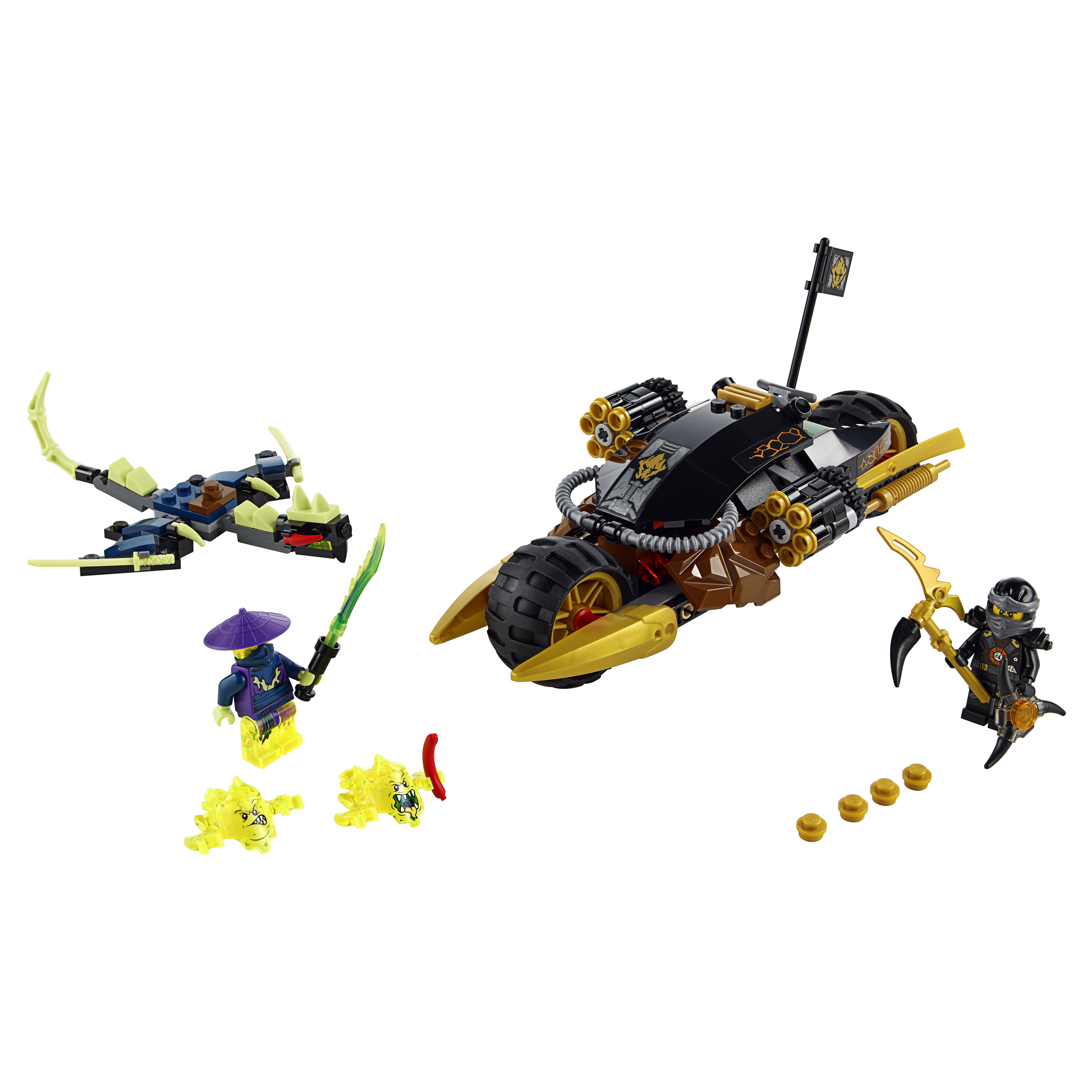 фото Конструктор lego ninjago бластер-байк коула (70733)