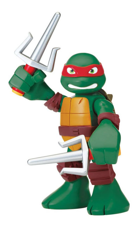 

Говорящая фигурка черепашки-ниндзя 15см рафаэль, серия half shell hero, Рафаэль