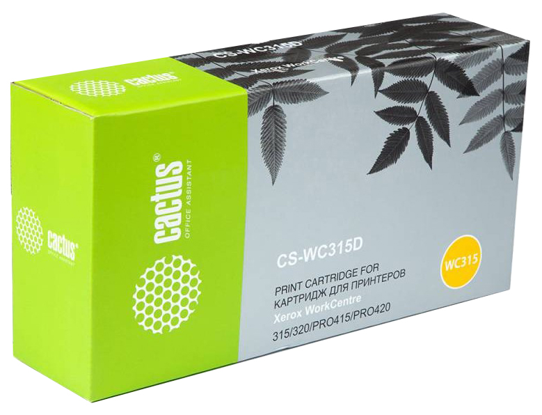 

Картридж для лазерного принтера Cactus CS-WC315D черный, CS-WC315D