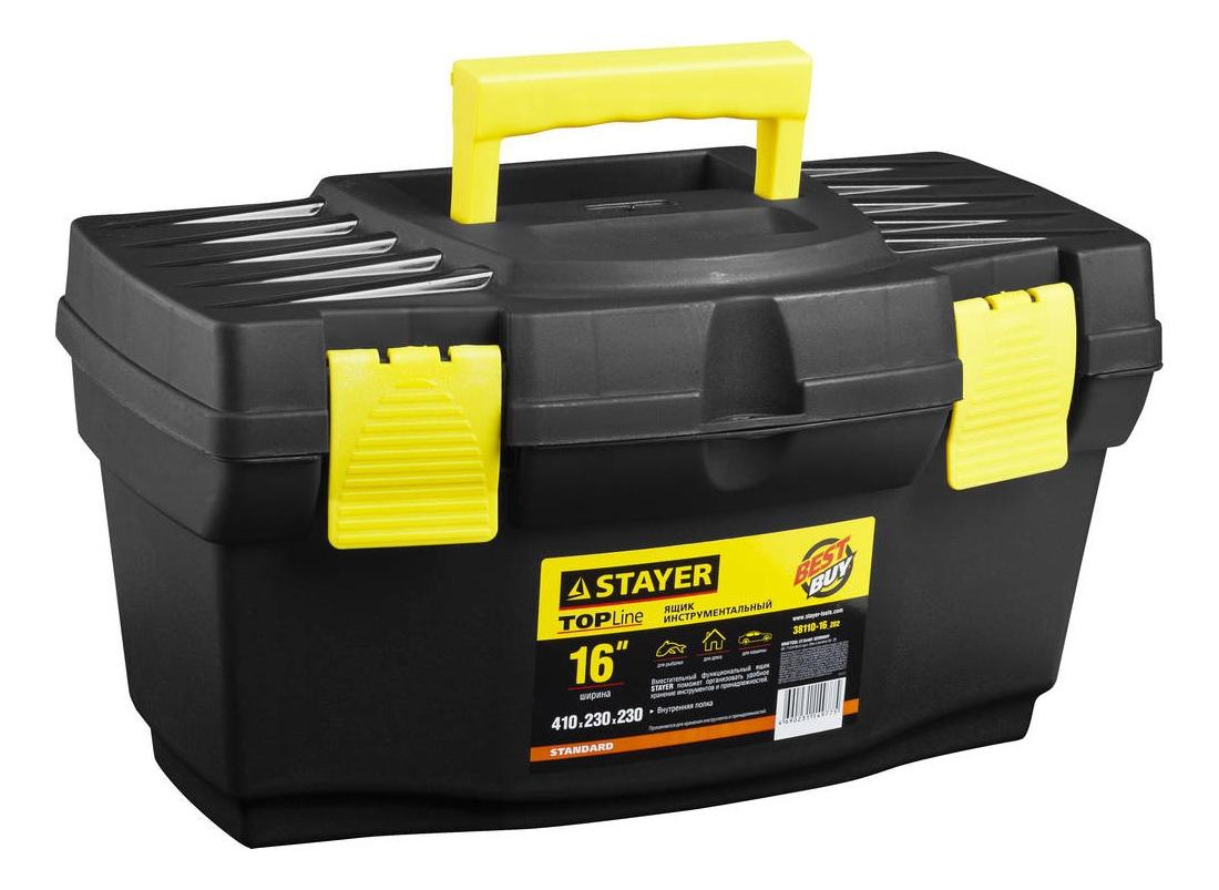 Пластиковый ящик для инструментов Stayer 38110-16_z02 пластиковый ящик для инструмента stayer