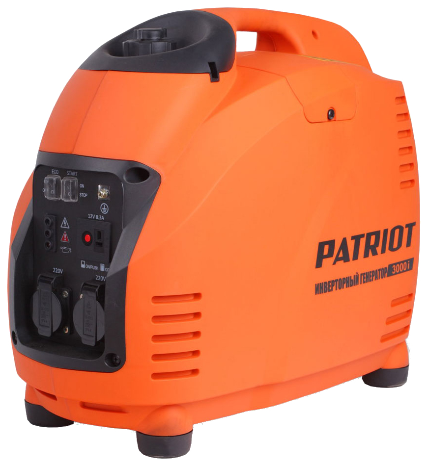 Бензиновый генератор Patriot 3000 il домкрат бутылочный patriot dp 3000 грузоподъёмность до 3 т