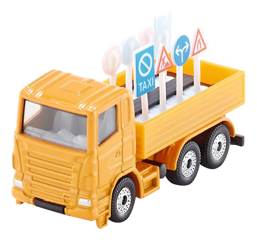 Грузовик с дорожными знаками Siku funky toys грузовик с дорожными знаками с краш эффектом