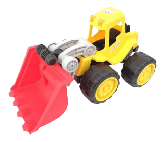 

Строительная техника Junfa toys Грейдер 6909-6D, Желтый;красный, грейдер