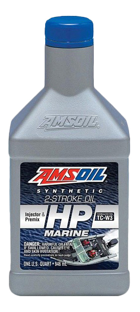 фото Моторное масло amsoil hp marine 2-stroke astm d445 0,946л