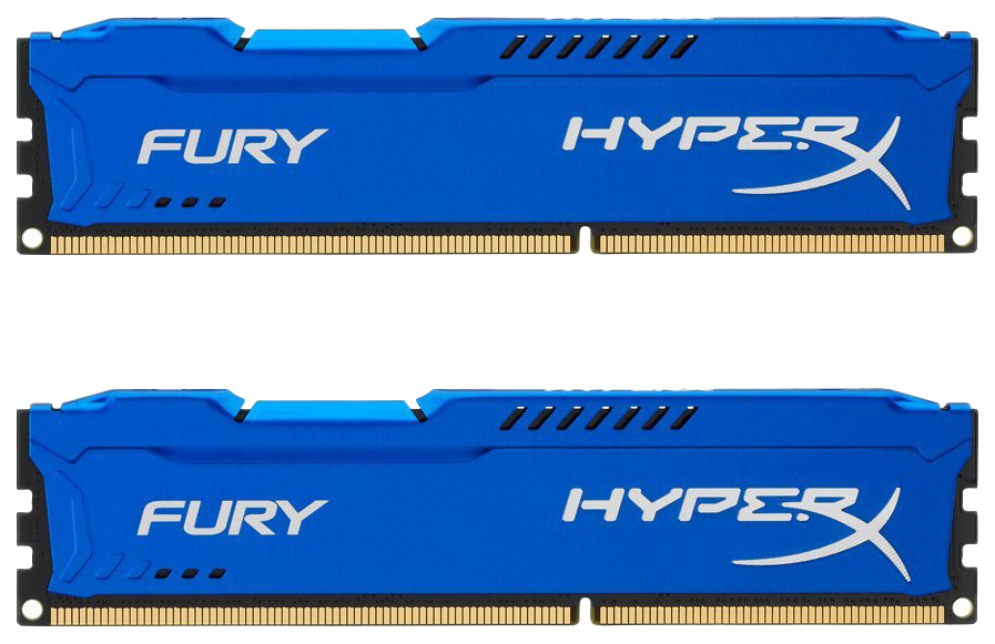 

Оперативная память HyperX FURY HX318C10FK2/8, HyperX FURY Blue