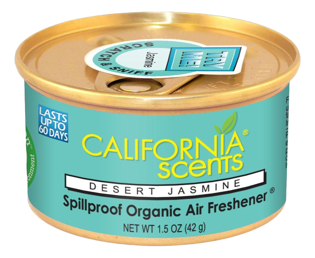 

Автомобильный ароматизатор California Scents Цветочный, Пустынный Жасмин (CAN-008), автомобильный ароматизатор, под сиденье, органические, аромат Пустынный Жасмин, CAN-008