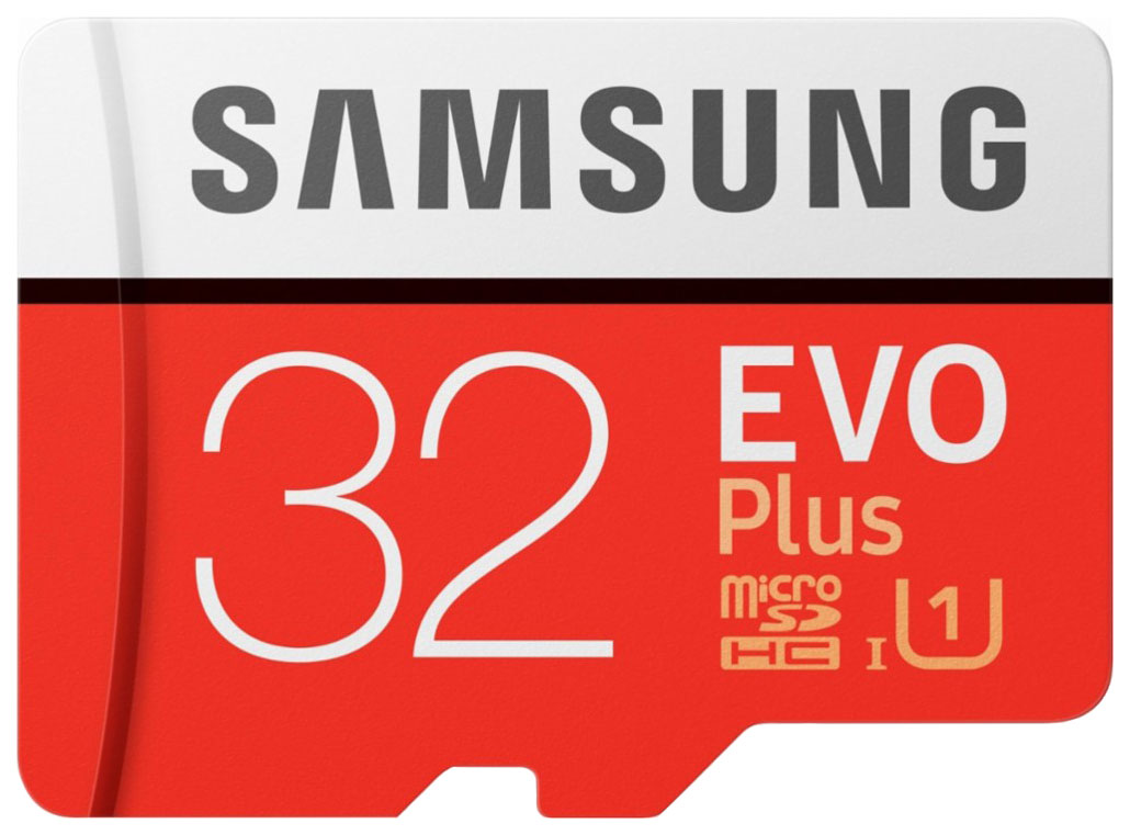 Карта памяти Samsung Micro SDHC EVO Plus 32GB