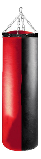 Боксерский мешок Премиум РК 40 кг черно-красный