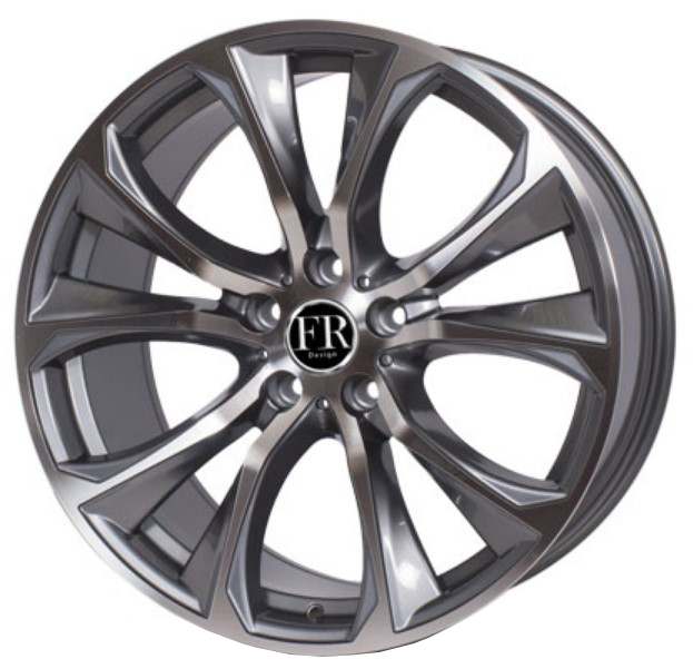 

Колесный диск FR replica R20 11J PCD5x120 ET37 D74.1 WHS152604, Черный
