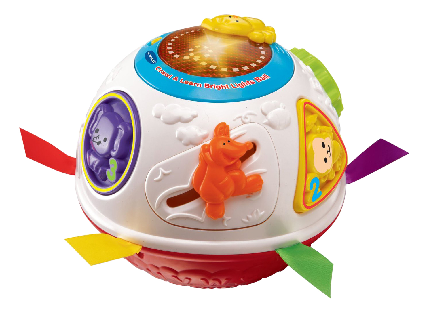 фото Интерактивная игрушка вращающийся и обучающий мяч vtech