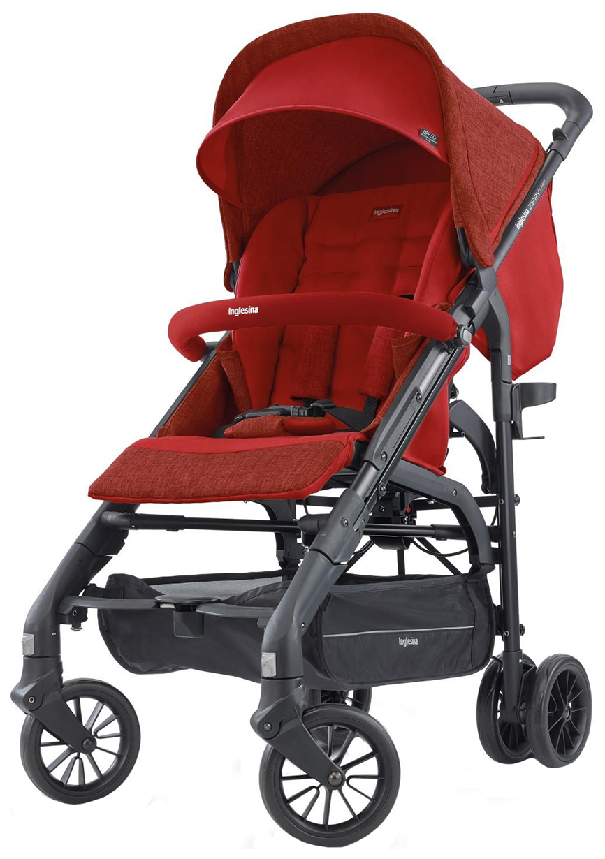 фото Прогулочная коляска inglesina zippy light brick red