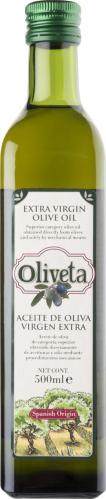 фото Масло оливковое oliveta extra virgin первого отжима 500 мл