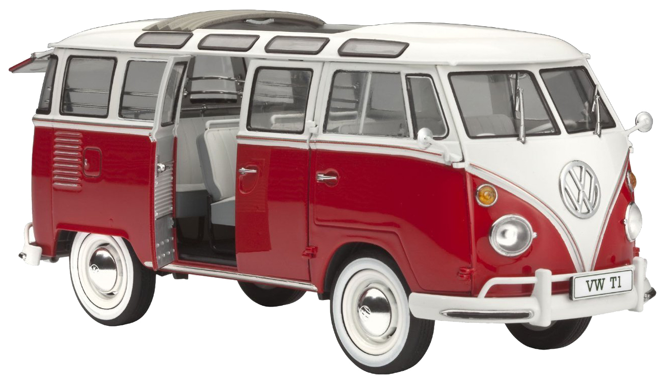 

Коллекционная модель Revell Volkswagen T1 Samba Bus 1:24, Volkswagen T1 Samba Bus