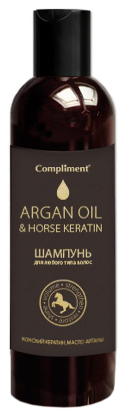 фото Шампунь compliment argan oil&horse keratin 250 мл