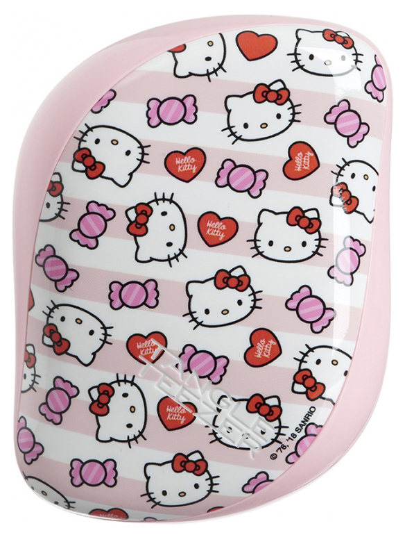 фото Расческа tangle teezer compact styler hello kitty candy stripes