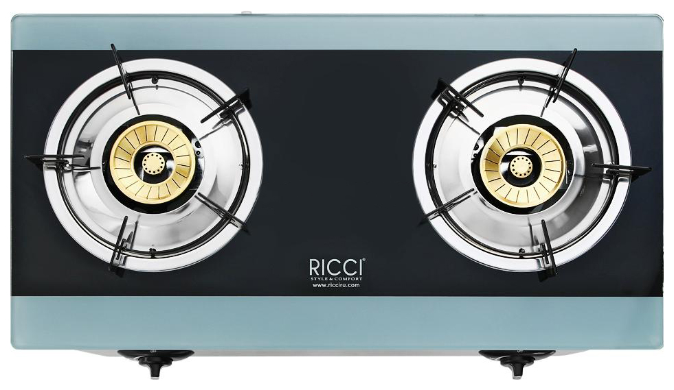 

Настольная газовая плитка RICCI RGH-604B Blue/Black, RGH-604B