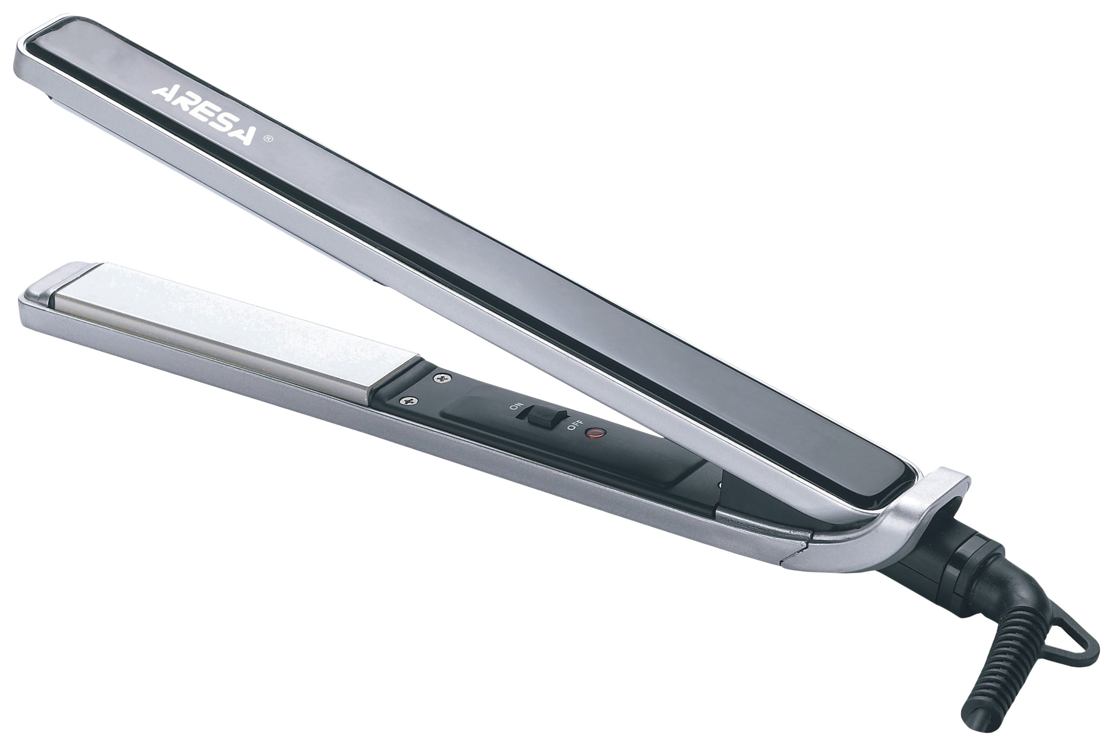 

Выпрямитель волос Aresa AR-3303 Silver/Black, Серебристый;черный, AR-3303