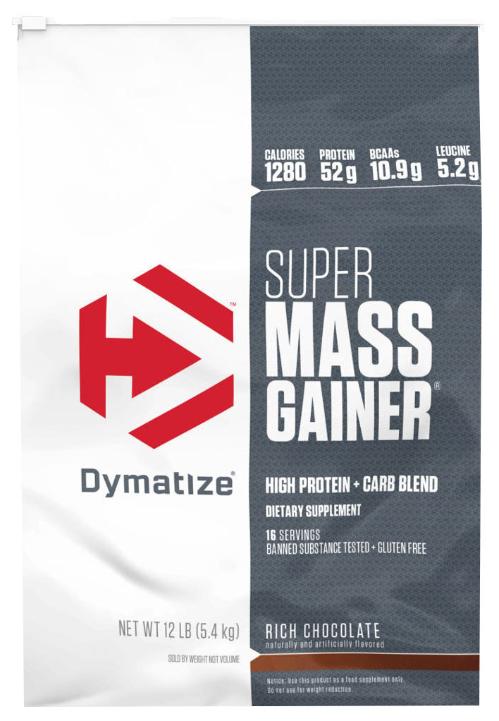 Гейнер Dymatize Nutrition Super Mass Gainer, 5430 г, rich chocolate