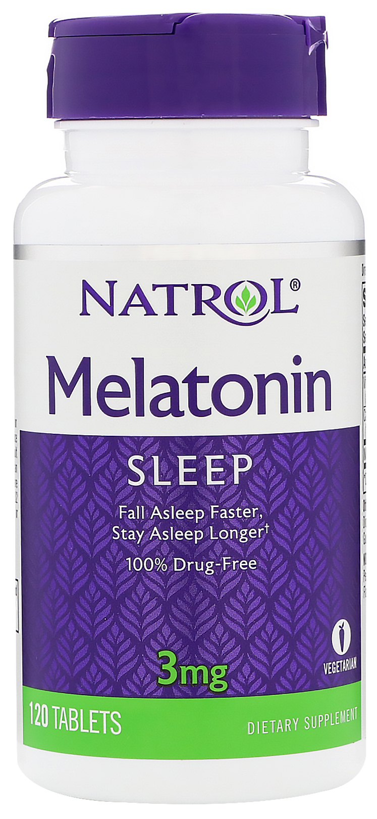 Добавка для сна Natrol Melatonin 120 табл. натуральный  - купить со скидкой