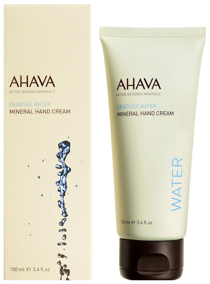 Крем для рук Ahava Deadsea Water Mineral Hand Cream 100 мл ahava mineral botanic бархатистое жидкое крем мыло гибискус и инжир 500
