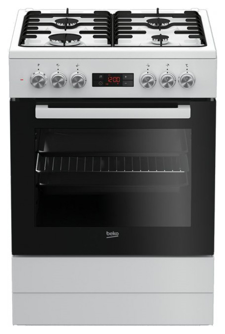 фото Комбинированная плита beko fsm 62320 gw white