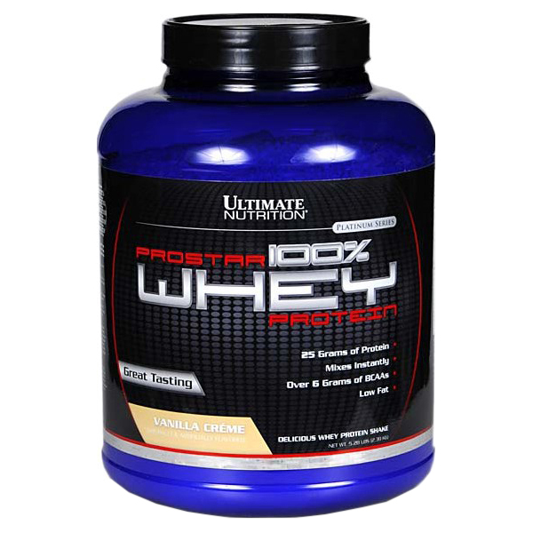 Протеин Ultimate Nutrition Prostar 100% Whey Protein, 453 г, vanilla