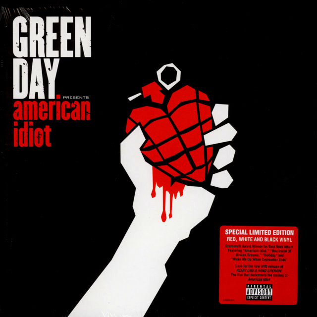 Green Day AMERICAN IDIOT (Limited edition/Coloured vinyl/Gatefold)