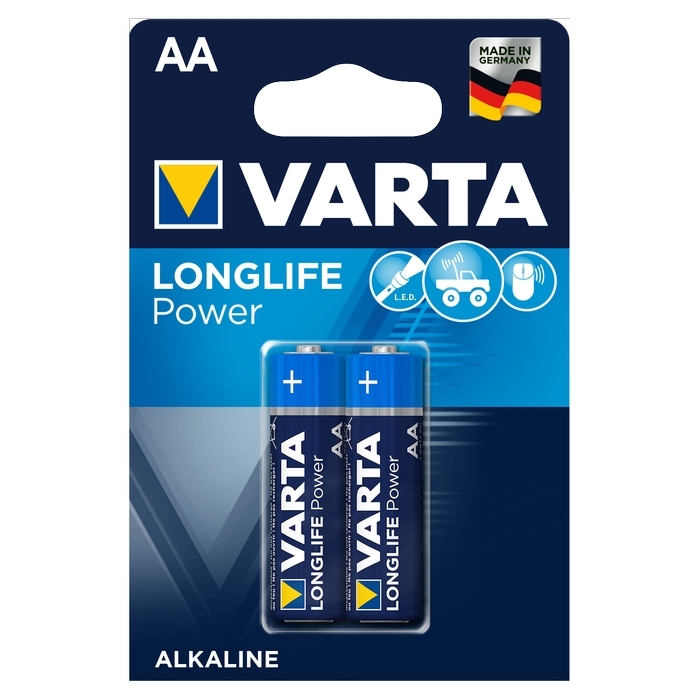 

Батарейка VARTA High Energy/Longlife Power AA LR6 2 шт