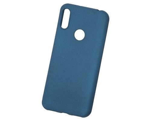 фото Чехол newlevel rubber hard blue для huawei y6 2019 / honor 8a