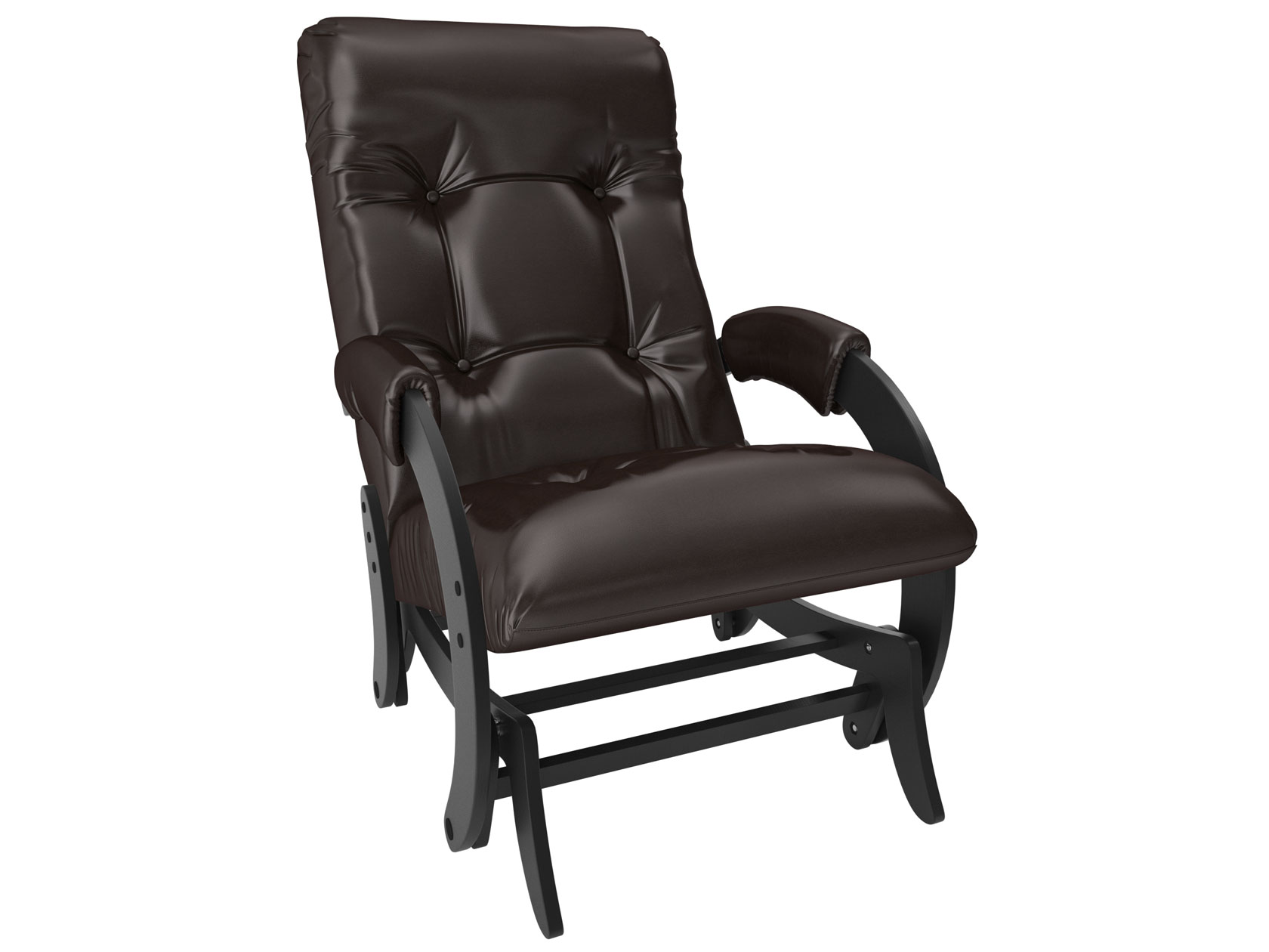 фото Кресло-глайдер мебель импэкс кресло-качалка глайдер комфорт модель 68 венге, oregon 120