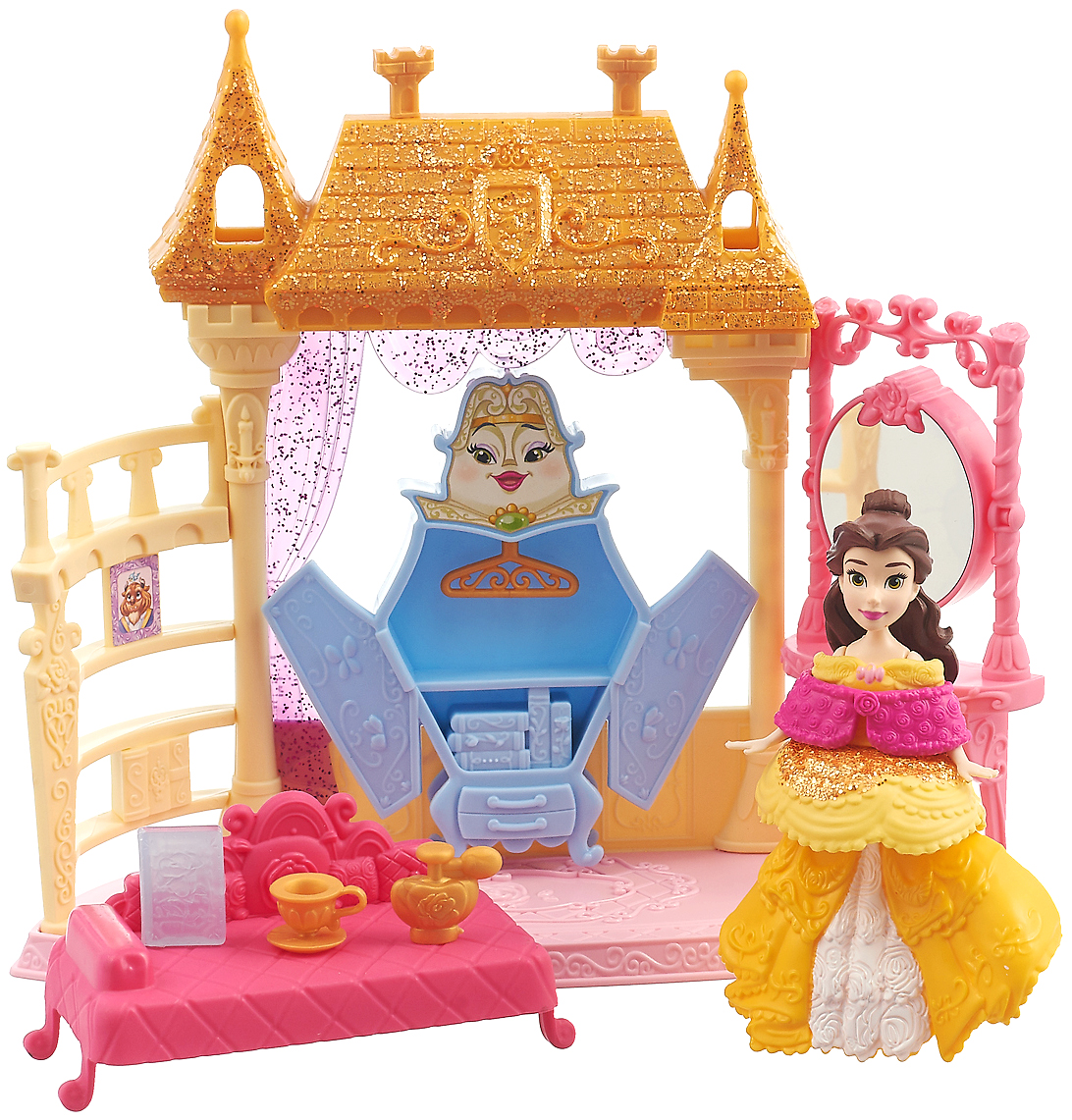 фото Игровой набор disney princess спальня белль