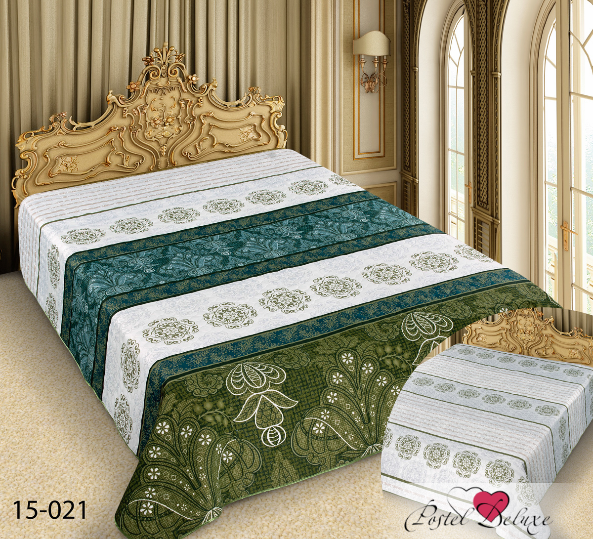 

Покрывало Marianna Barokko двуспальный 180x220 см, Покрывало Barokko 180x220 №15-021, шт