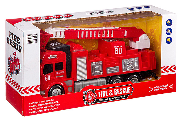 

Пожарная машина Shenzhen toys Б87754, Красный
