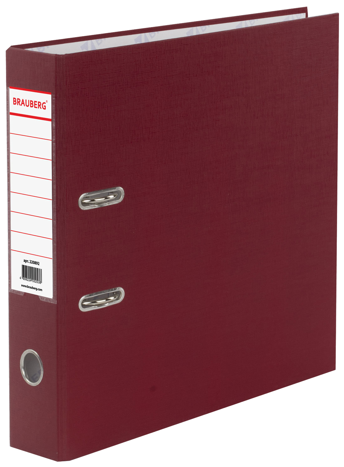 

Папка BRAUBERG 220892 Бордовый A4