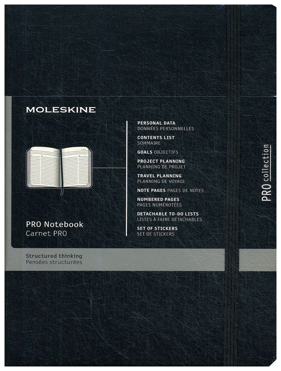 Блокнот Moleskine Professional Large, 240 стр.