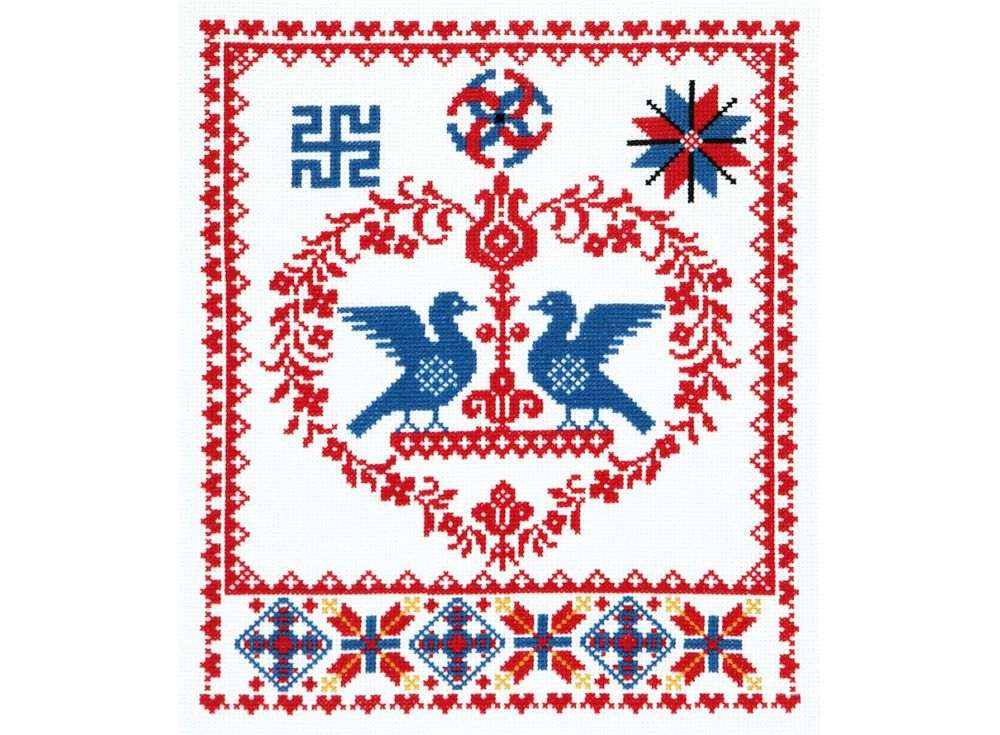 

Набор для вышивания Чудесная игла Счастливая семья,137368, Счастливая семья