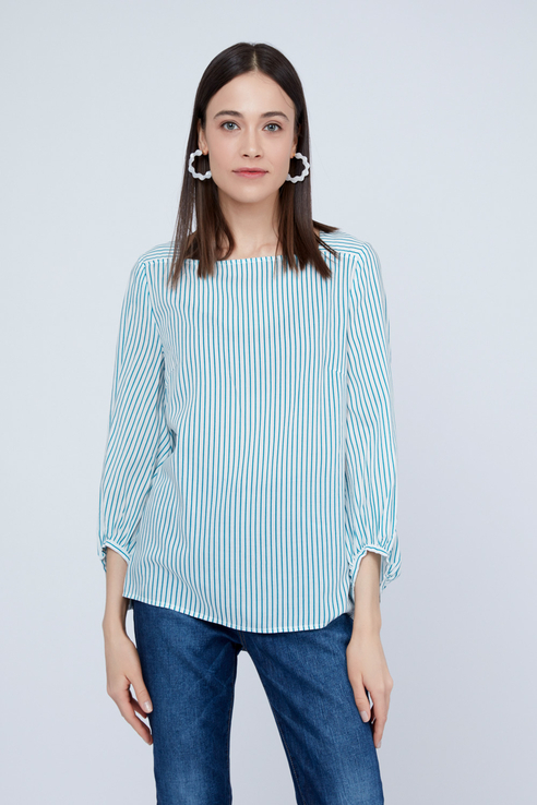 

Блуза женская ZARINA 9224111311 голубая 44 RU, 9224111311