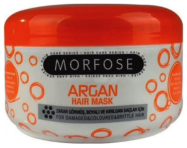 фото Маска для волос morfose argan 500 мл