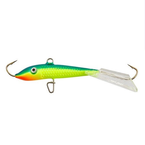 

Балансир Lucky John Fin 5 70 мм, 20 г, 29, 1 шт., Зеленый;голубой, FIN с тройником