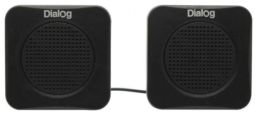 фото Колонки для компьютера dialog colibri ac-01up black