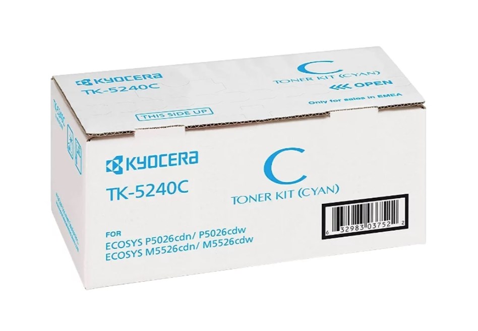 фото Картридж для лазерного принтера kyocera tk-5240c, голубой, оригинал