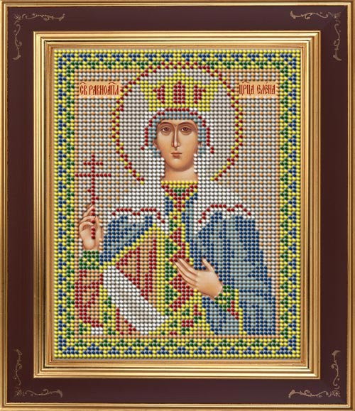 

Вышивка бисером Galla Collection М215 Св.Елена 12х15 см