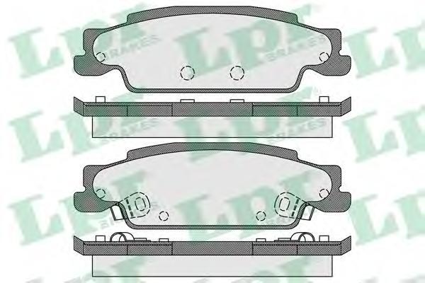 Комплект тормозных колодок Lpr 05P1705 100023943685
