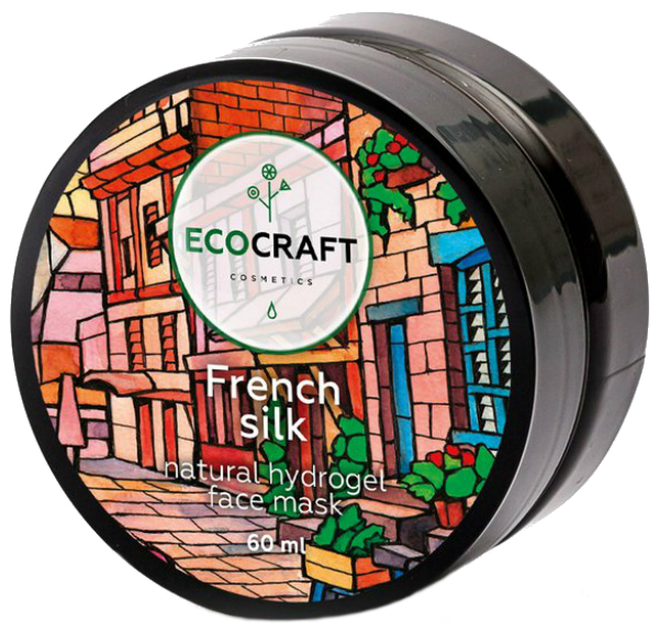 фото Маска для лица ecocraft natural hydrogel face mask french silk 60 мл