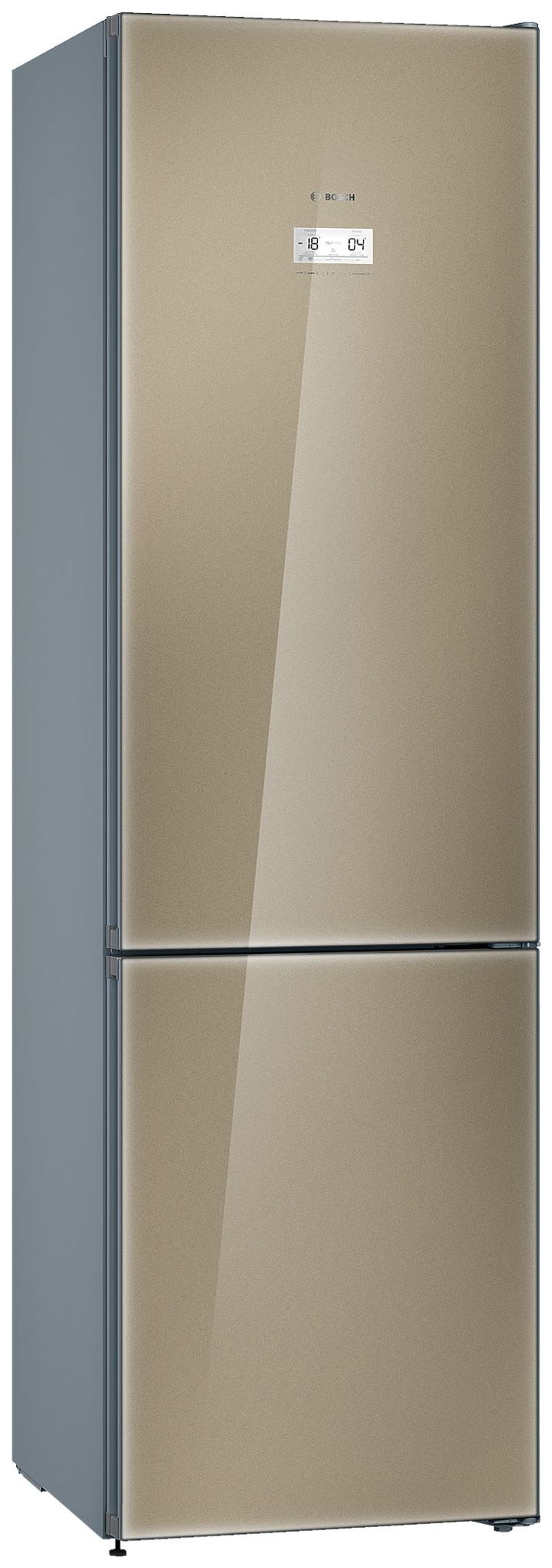 фото Холодильник bosch kgn39lq31r brown/silver