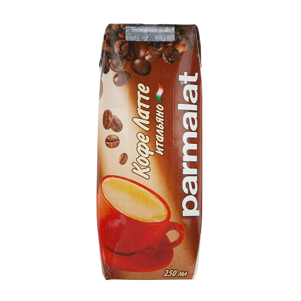 фото Коктейль parmalat caffe latte italiano молочный с кофе 2.3% 250 мл