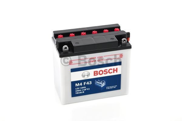 фото Аккумулятор автомобильный bosch 0 092 m4f 430 19 ач