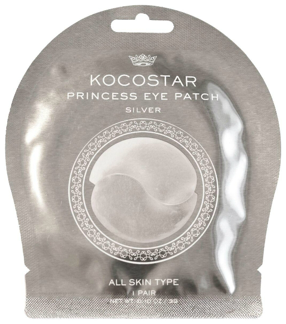 фото Патчи для глаз kocostar princess eye patch silver 2 шт