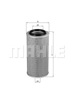 

Фильтр воздушный KNECHT LX 83