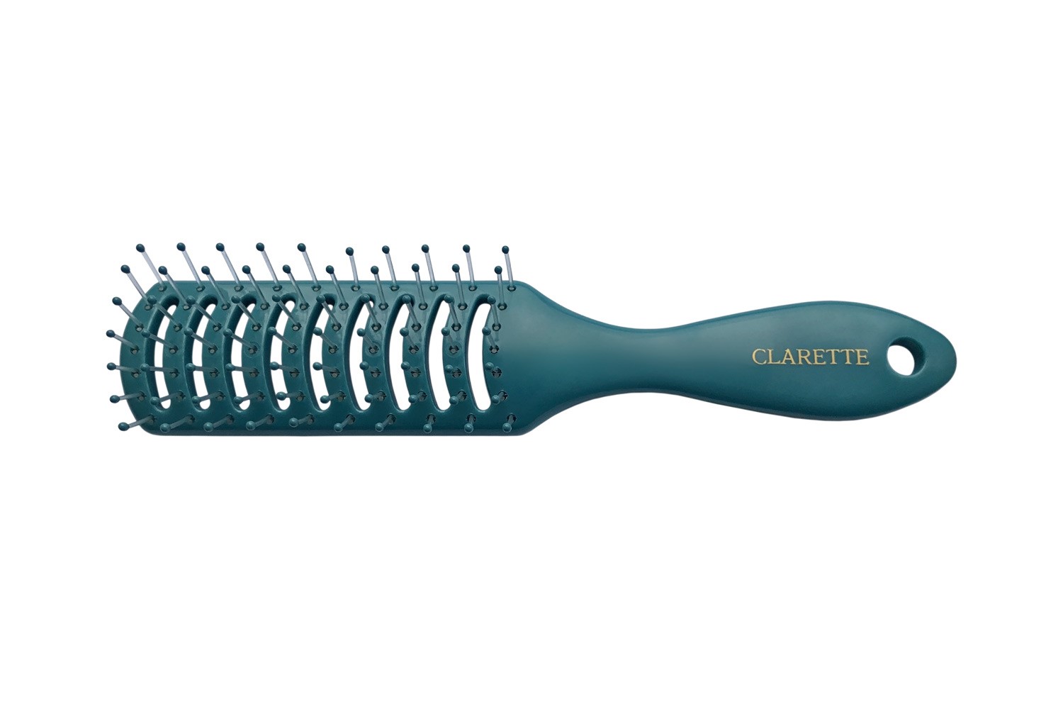 фото Щетка для волос clarette с гибкими нейлоновыми зубьями